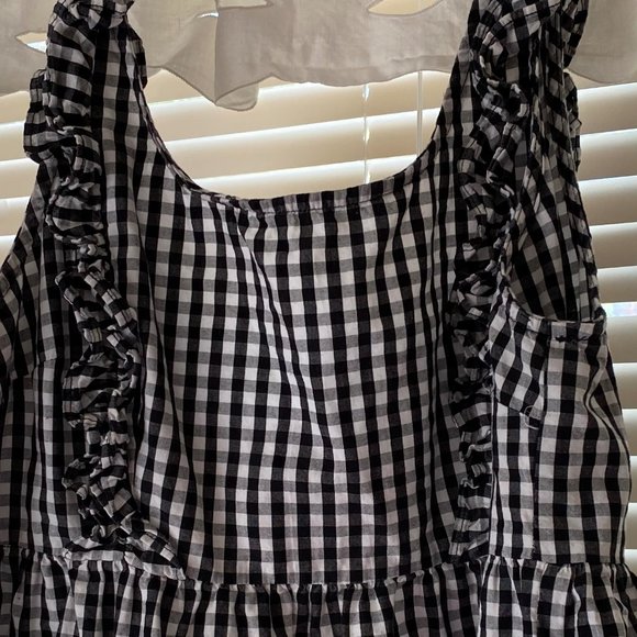 gingham top - Picture 2 of 4